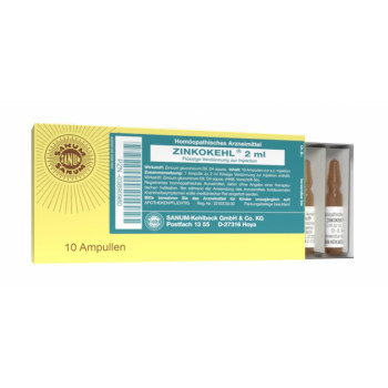 ZINKOKEHL Ampullen D 4