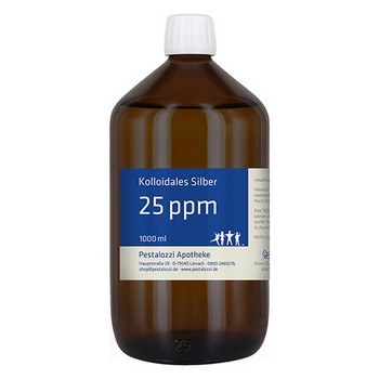 Kolloidales Silber (Silberwasser) 25 ppm
