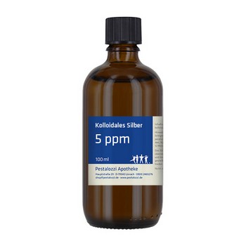 Kolloidales Silber (Silberwasser) 5 ppm
