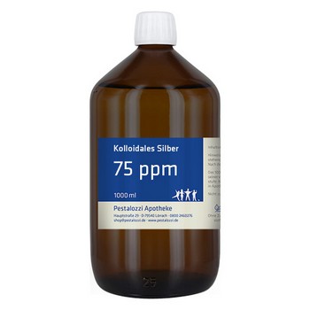 Kolloidales Silber (Silberwasser) 75 ppm