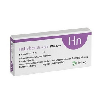 HELLEBORUS NIGER D 6 aquos.Ampullen