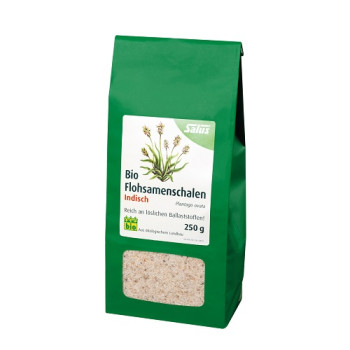 FLOHSAMENSCHALEN indisch Bio Plantago ovata Salus