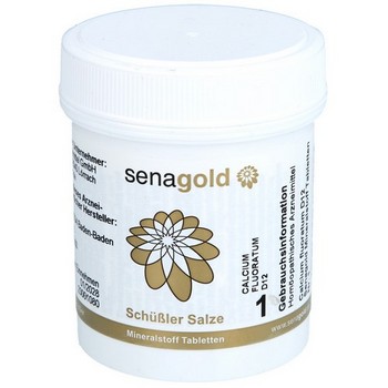 Schüssler Salz Nr. 1 Calcium fluoratum D 12 (BIOCHEMIE Senagold) Tabl.