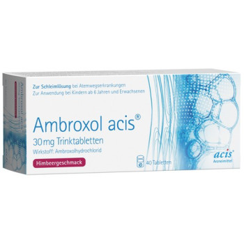 AMBROXOL acis 30 mg Trinktabletten