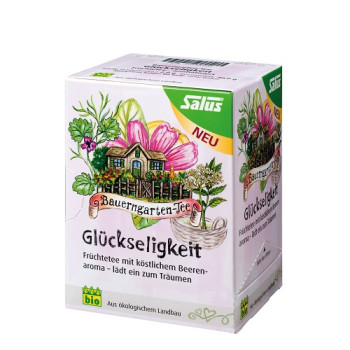 BAUERNGARTEN-Tee Glückseligkeit Früchtetee Salus