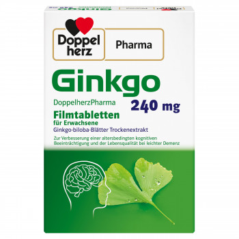 GINKGO DOPPELHERZPHARMA 240 mg Filmtabletten